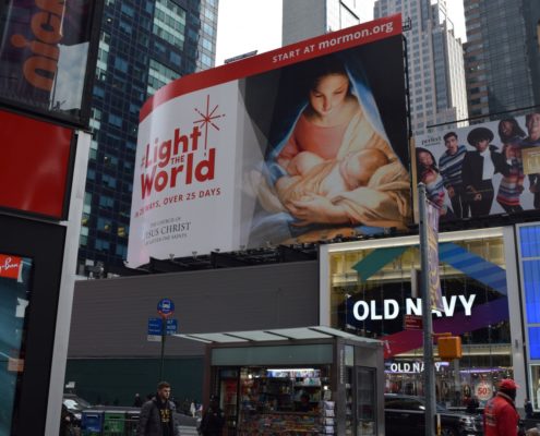 Bonneville Communications 2328911 BC22 M-159 11.27.17 (16) (Large) Light the World Billboard 2017, Times Square, New York City (120'x75' 9,375 sq ft)